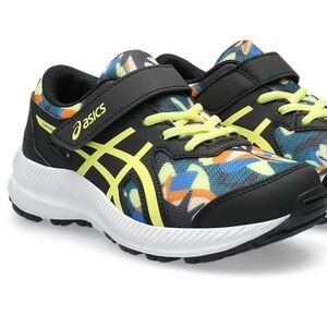 BRAND NEW boy girl youth asics contend ps velcro shoes size K 13
